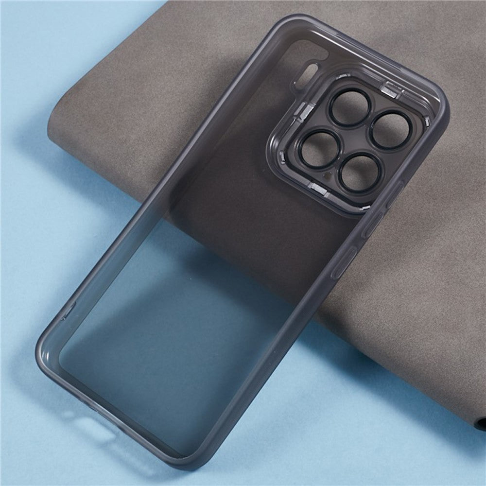 WANLONFENG DKSM Series for Xiaomi 15 TPU Case Electroplated Frame with Tempered Glass