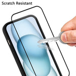 WANLONFENG DKSM Series for Xiaomi 15 TPU Case Electroplated Frame with Tempered Glass