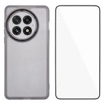 WANLONFENG DKSM-serien för OnePlus 13 TPU-skal med elektropläterad ram och härdat glas