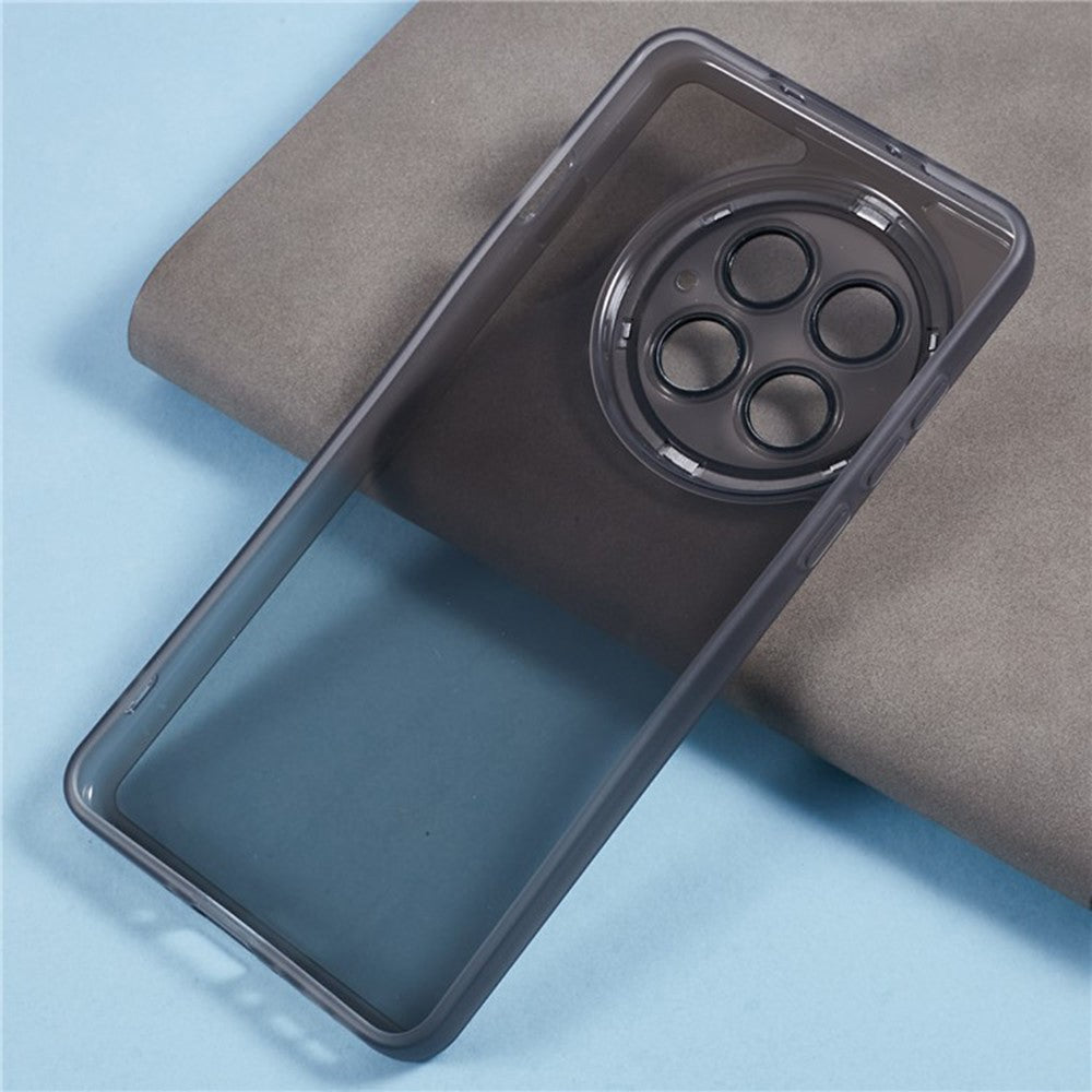 WANLONFENG DKSM-serien för OnePlus 13 TPU-skal med elektropläterad ram och härdat glas