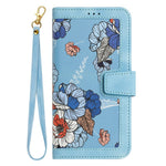 For Xiaomi 15 Case PU Leather Floral Phone Cover with Card Slots