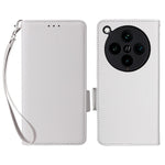 For Oppo Find X8 Pro 5G Case with Wrist Strap Litchi Texture PU Leather Wallet Phone Cover