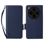For Oppo Find X8 Pro 5G Case with Wrist Strap Litchi Texture PU Leather Wallet Phone Cover