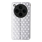 For Oppo Find X8 Pro 5G Wallet Case Rhombus Imprinted Leather Phone Cover
