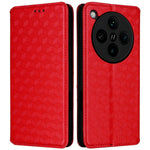 For Oppo Find X8 Pro 5G Wallet Case Rhombus Imprinted Leather Phone Cover