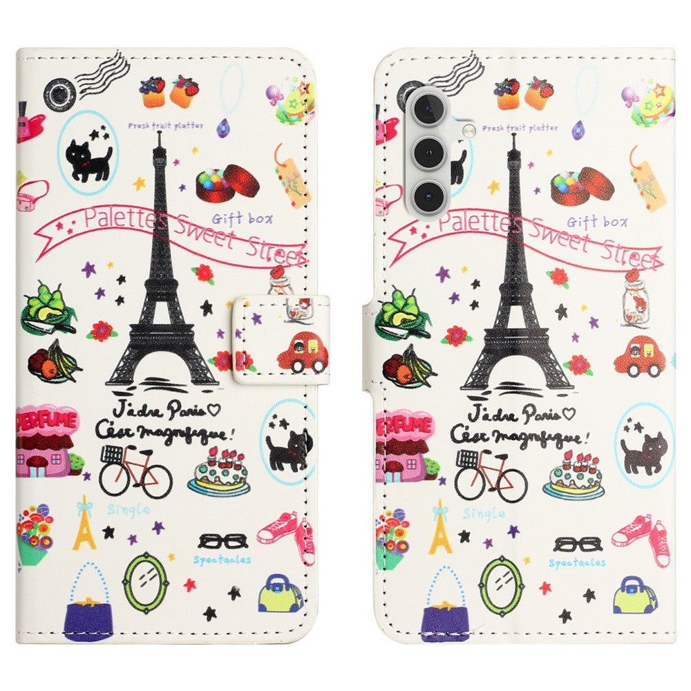 For Samsung Galaxy A17 5G / A17 4G / A26 5G Case Pattern Print PU Leather Wallet Phone Cover