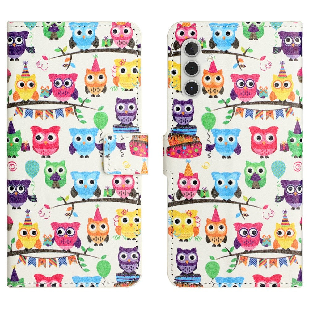 For Samsung Galaxy A17 5G / A17 4G / A26 5G Case Pattern Print PU Leather Wallet Phone Cover