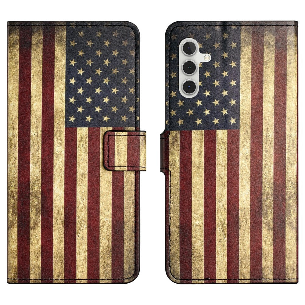 For Samsung Galaxy A17 5G / A17 4G / A26 5G Case Pattern Print PU Leather Wallet Phone Cover