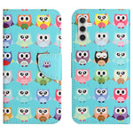 For Samsung Galaxy A18 5G / A17 5G / A17 4G / A26 5G Leather Case Pattern Printing Cross Texture Phone Cover