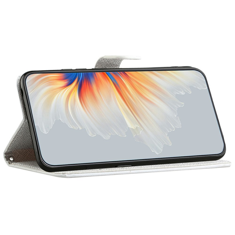 Til Samsung Galaxy A18 5G / A17 5G / A17 4G / A26 5G Etui Mønsterprint PU Læder Pung Telefoncover Kryds Tekstur