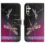 Til Samsung Galaxy A18 5G / A17 5G / A17 4G / A26 5G Etui Mønsterprint PU Læder Pung Telefoncover Kryds Tekstur