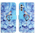 Til Samsung Galaxy A18 5G / A17 5G / A17 4G / A26 5G Etui Mønsterprint PU Læder Pung Telefoncover Kryds Tekstur