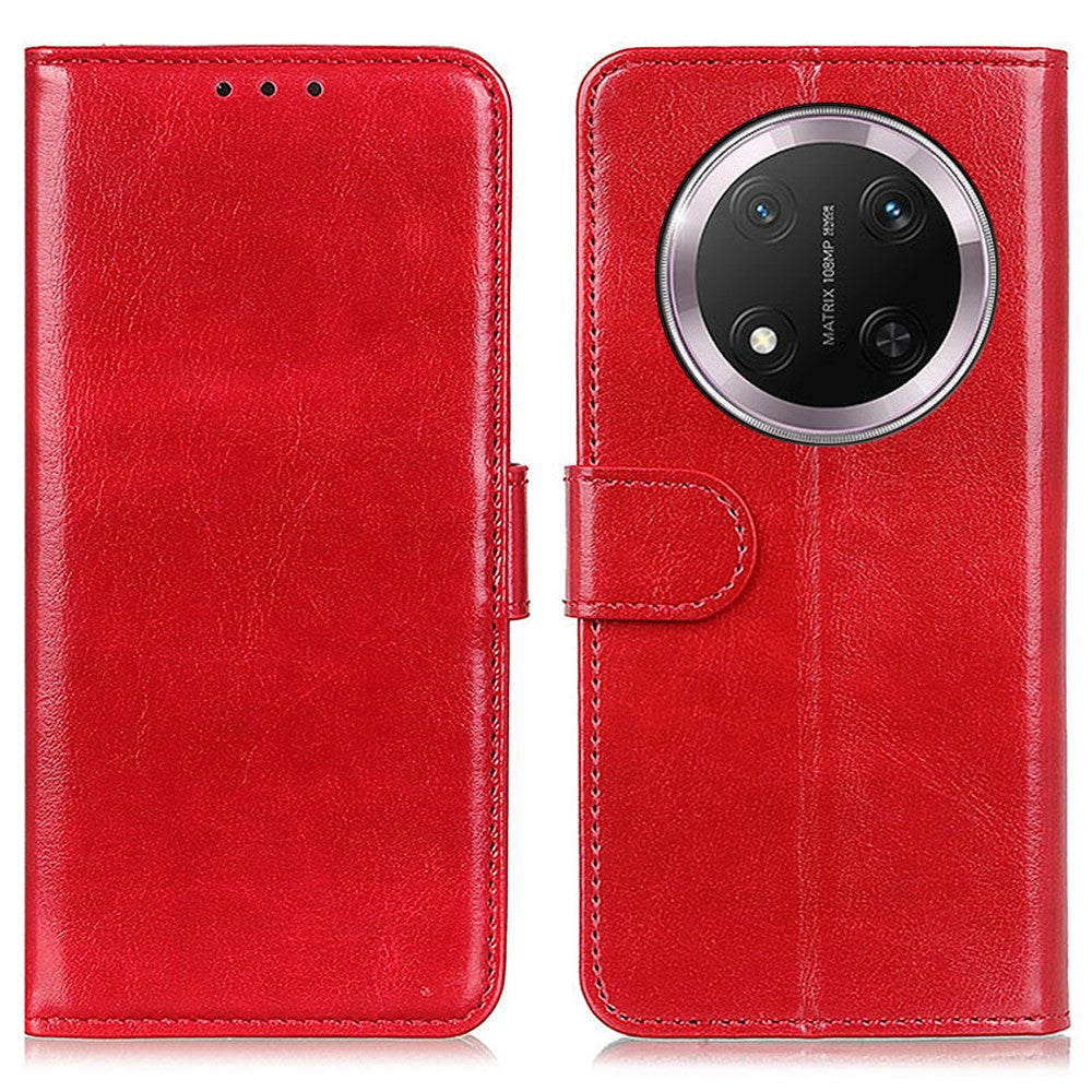 For Honor Magic7 Lite 5G / X9c 5G / X60 Pro 5G Case Crazy Horse Texture PU Leather Phone Stand Cover