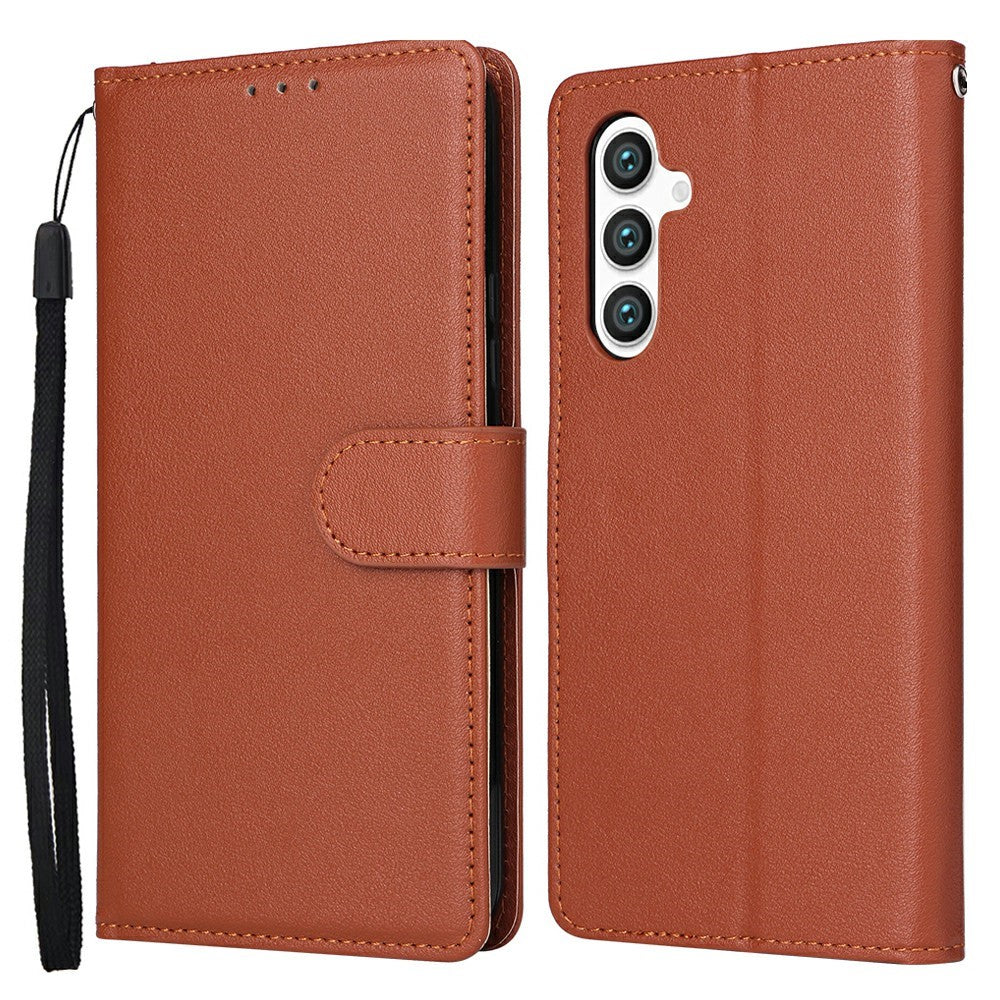 For Samsung Galaxy S25+ / S24+ Case Wallet Stand View PU Leather Phone Cover