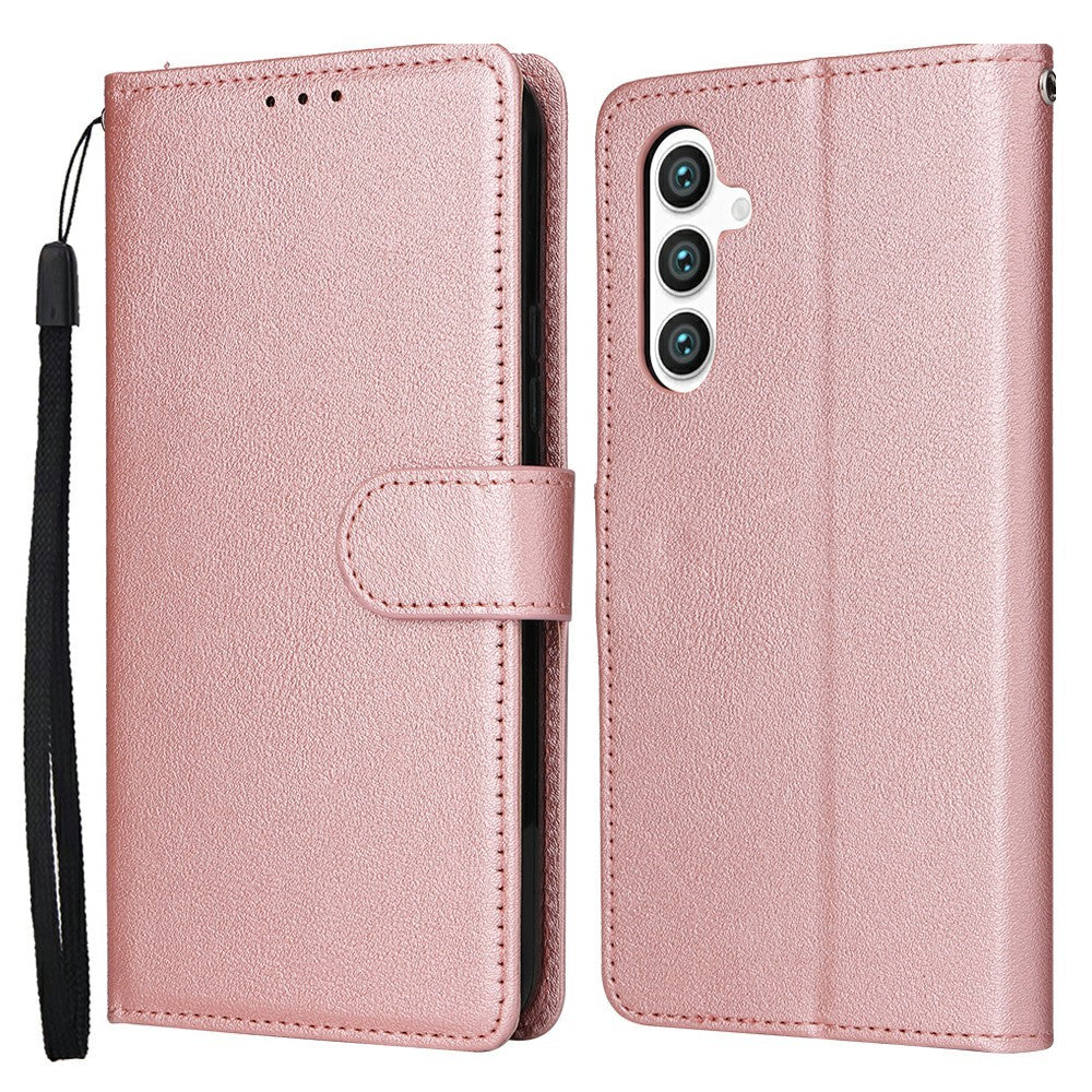 Samsung Galaxy S25+ / S24+ Plånboksfodral med stativ och PU-läder