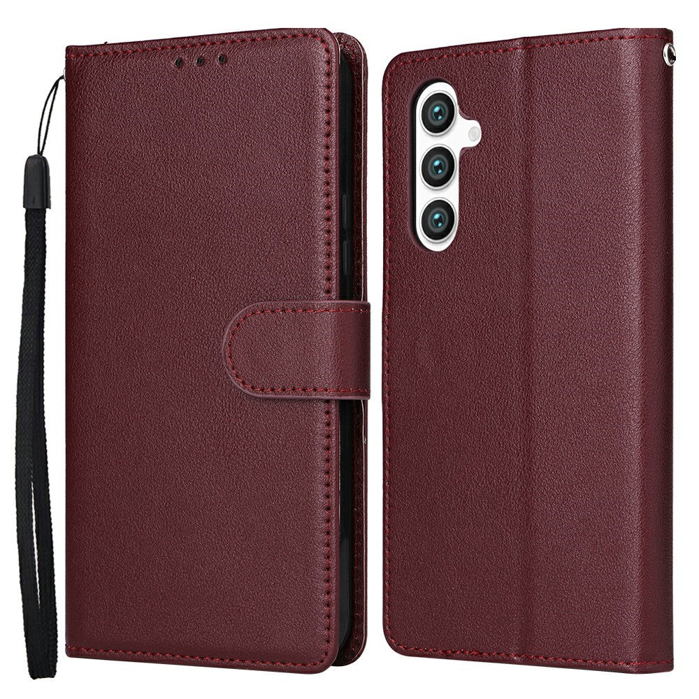 For Samsung Galaxy S25+ / S24+ Case Wallet Stand View PU Leather Phone Cover