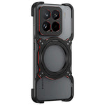 For Xiaomi 15 Kickstand Case Metal Bumper Magnetic Phone Cover