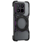For Xiaomi 15 Kickstand Case Metal Bumper Magnetic Phone Cover
