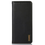 KHAZNEH For Honor Magic7 Lite 5G / X9c 5G / X60 Pro 5G Case Genuine Cow Leather Wallet Phone Cover Nappa Texture