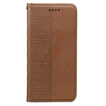 For Samsung Galaxy A26 5G Wallet Phone Case Checkered Pattern Imprint Leather Flip Cover with Wrist Strap