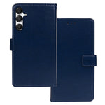 IDEWEI Til Samsung Galaxy A26 5G Etui Kortholder Læder Telefoncover Crazy Horse Tekstur