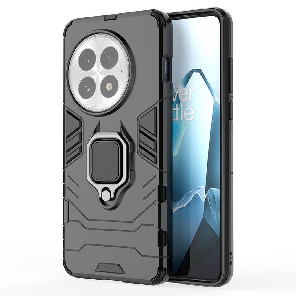 OnePlus 13-skal PC+TPU-skyddande mobilskal med ringstöd