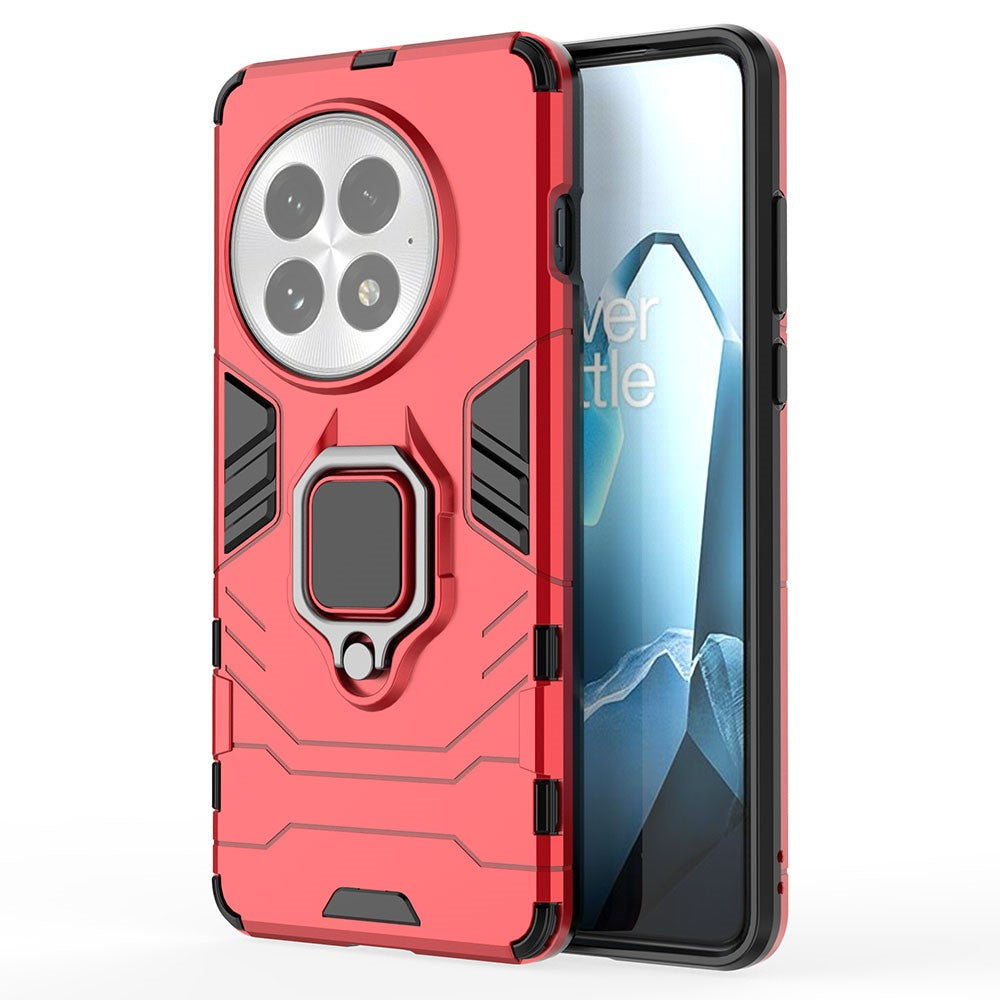 OnePlus 13-skal PC+TPU-skyddande mobilskal med ringstöd