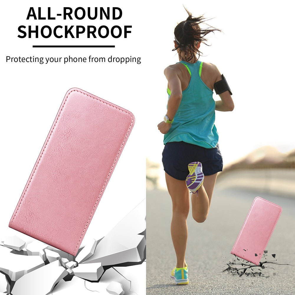 For Xiaomi 15 Case with Card Slot Magnetic Vertical Flip Leather Phone Cover