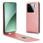 For Xiaomi 15 Case with Card Slot Magnetic Vertical Flip Leather Phone Cover