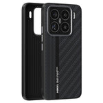 ABEEL For Xiaomi 15 Pro Magnetic Case PC + TPU + Aluminum Alloy + PU Leather Slim Phone Back Cover