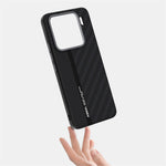 ABEEL For Xiaomi 15 Pro Magnetic Case PC + TPU + Aluminum Alloy + PU Leather Slim Phone Back Cover