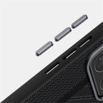 ABEEL For Xiaomi 15 Pro Magnetic Case PC + TPU + Aluminum Alloy + PU Leather Slim Phone Back Cover
