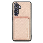 For Samsung Galaxy S25 Case Magnetic Detachable Card Holder Phone Back Cover