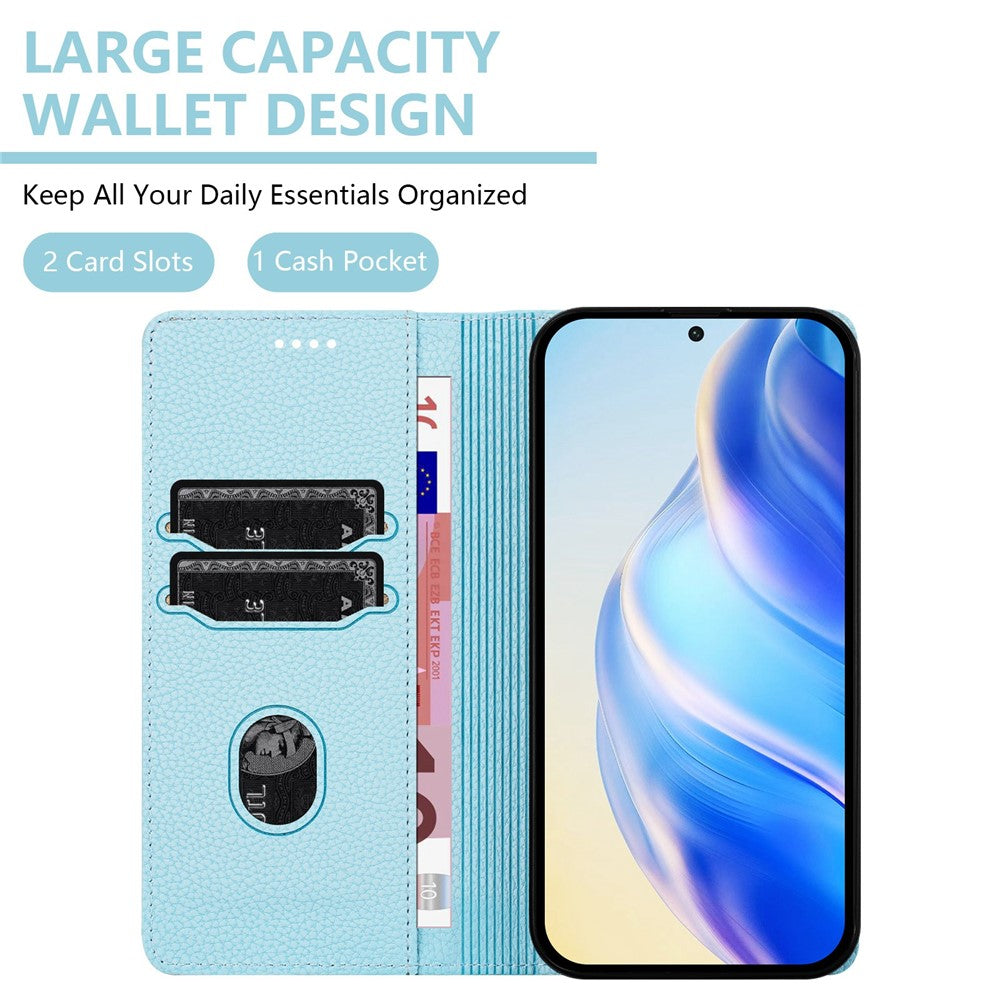For Samsung Galaxy A37 5G / A56 5G / A36 5G Wallet Case RFID Blocking Litchi Texture Leather Mobile Cover