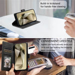 Style 018 For Samsung Galaxy A56 5G Case Imprinted Totem Skin Feel Wallet Leather Phone Cover
