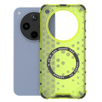 For Oppo Find X8 5G Magnetic Case Honeycomb Design TPU+PC Phone Cover