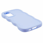 For Samsung Galaxy S25+ Case TPU Protective Phone Cover Unique Curly Wave Frame