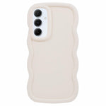 For Samsung Galaxy S25+ Case TPU Protective Phone Cover Unique Curly Wave Frame