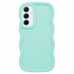 For Samsung Galaxy S25+ Case TPU Protective Phone Cover Unique Curly Wave Frame