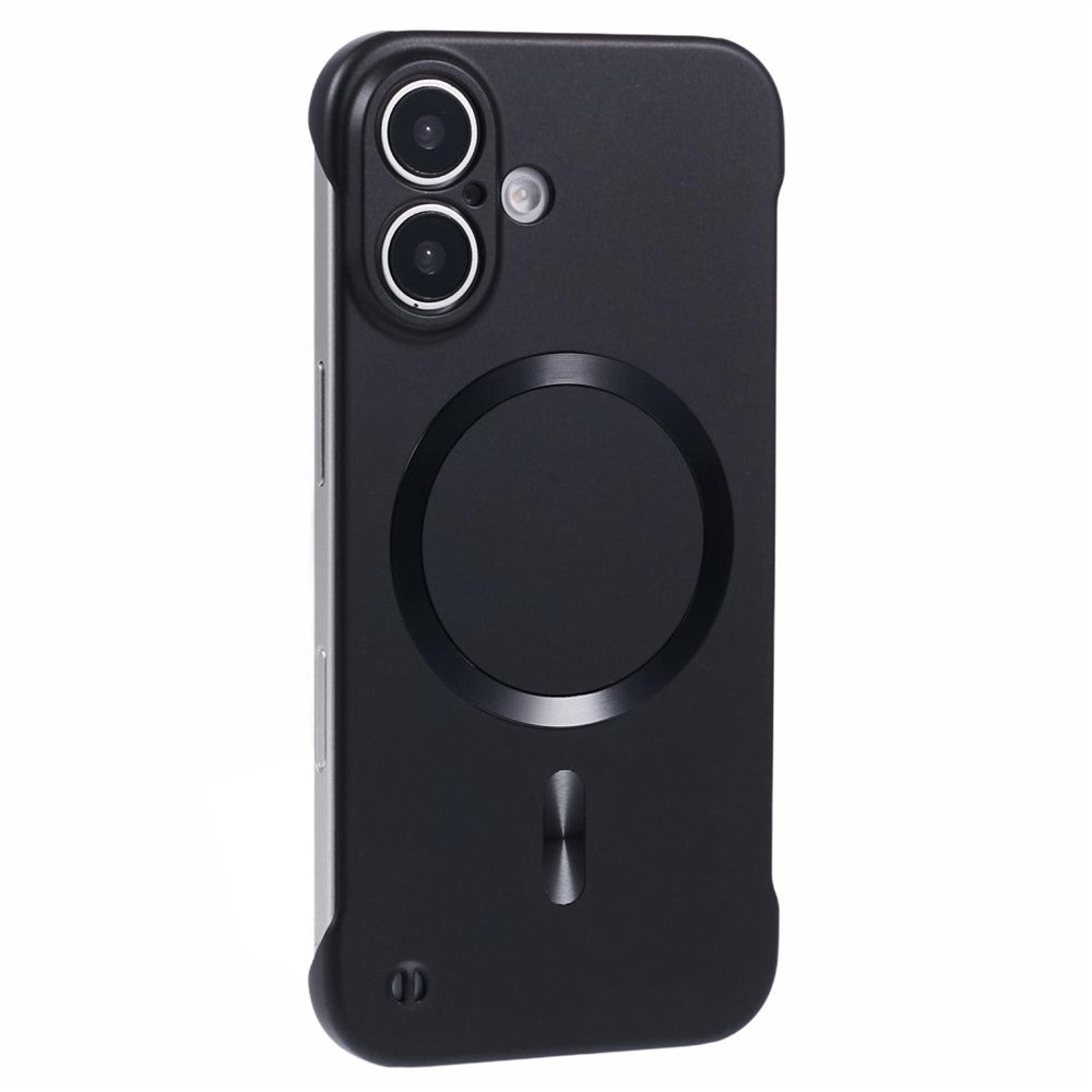 For iPhone 16 Plus Case Compatible with MagSafe Hard PC Frameless Phone Cover