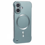 For iPhone 16 Plus Case Compatible with MagSafe Hard PC Frameless Phone Cover