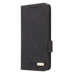 Hardware Decor Phone Case for Samsung Galaxy A04 4G (164.4 x 76.3 x 9.1 mm), Dual Magnetic Clasp PU Leather Wallet Adjustable Stand Phone Cover