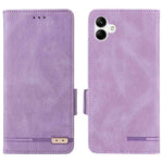 Hardware Decor Phone Case for Samsung Galaxy A04 4G (164.4 x 76.3 x 9.1 mm), Dual Magnetic Clasp PU Leather Wallet Adjustable Stand Phone Cover