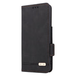 Hardware Decor Phone Case for Oppo Reno8 5G (Global Version), Anti-collision Dual Magnetic Clasp PU Leather Wallet Stand Phone Cover