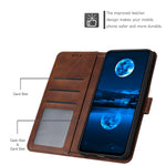 For Honor Magic7 Lite 5G / X9c 5G / X60 Pro 5G Case Flip Stand PU Leather Wallet Phone Cover Calf Texture