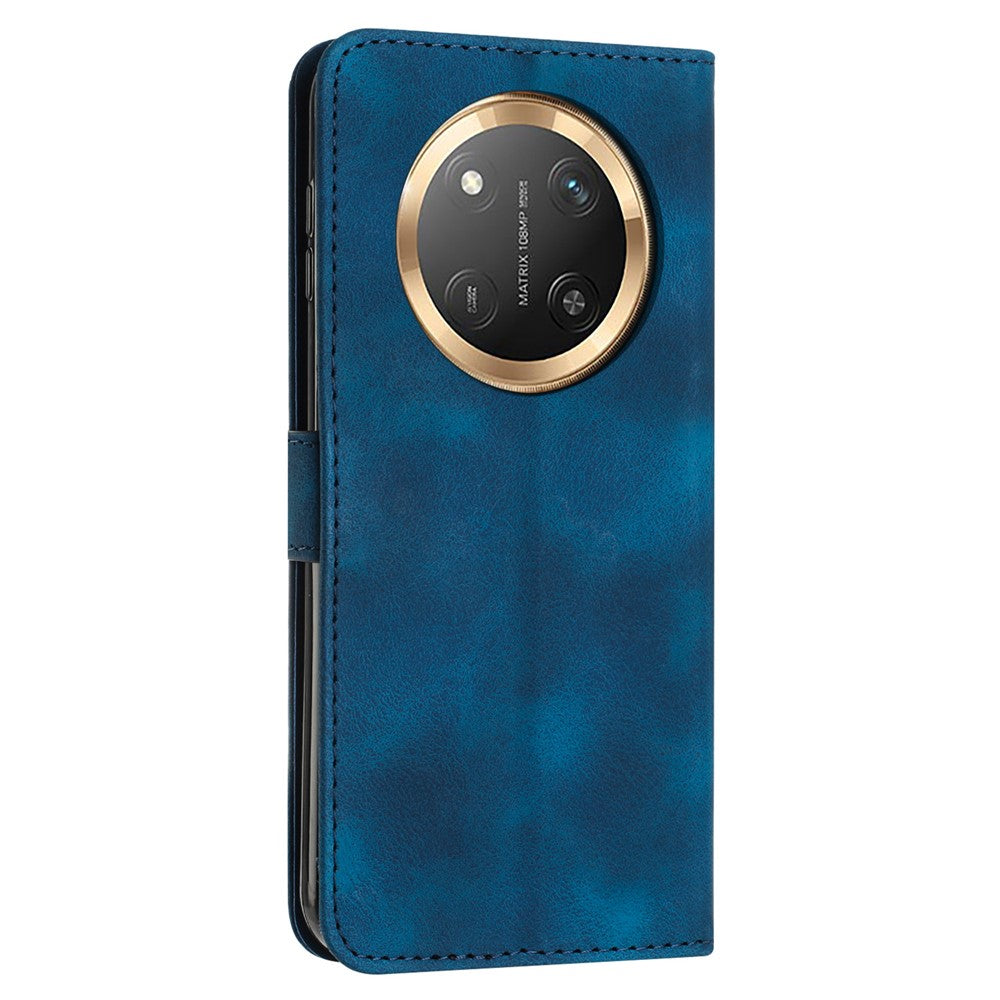 For Honor Magic7 Lite 5G / X9c 5G / X60 Pro 5G Case Handbag Imprinted Triangle Leather Phone Cover