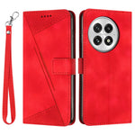 For OnePlus 13 Case Handbag Imprinted Triangle Leather Phone Cover