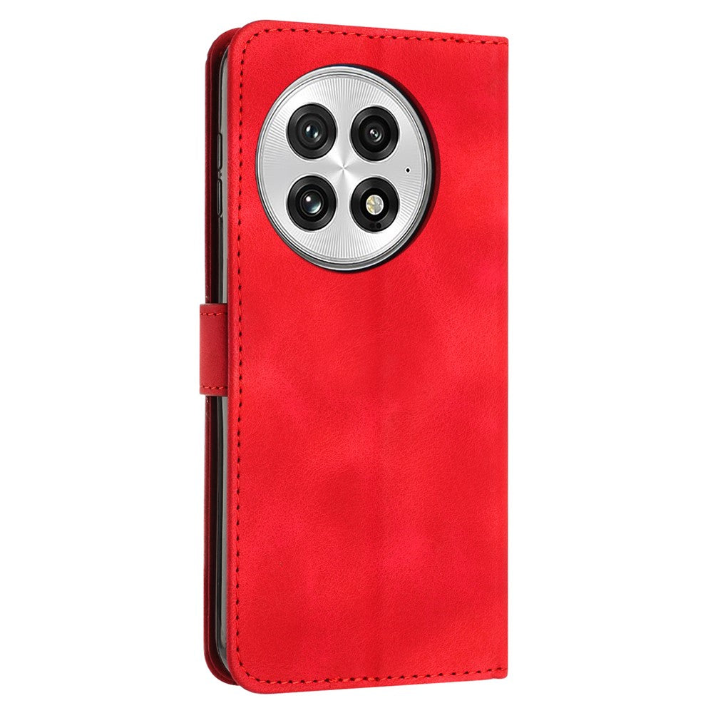 For OnePlus 13 Case Handbag Imprinted Triangle Leather Phone Cover