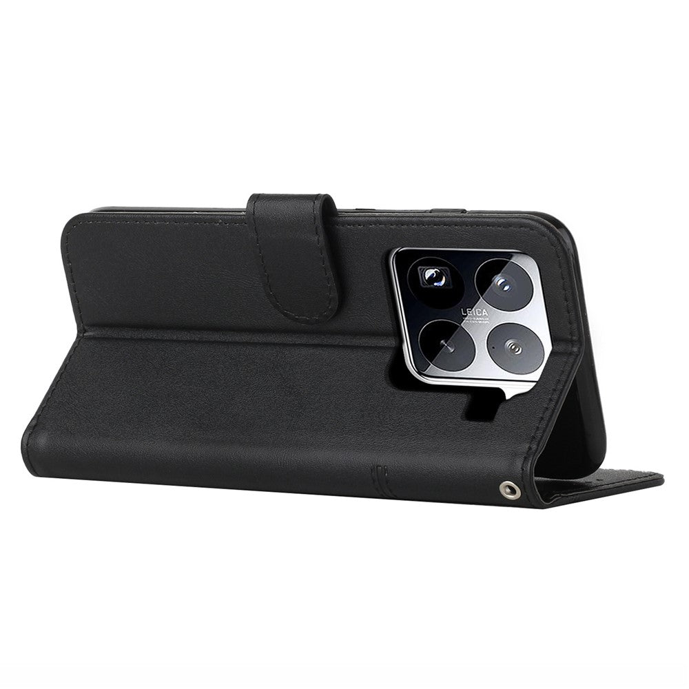 For Xiaomi 15 Pro Case Stand Flip Protective Leather Phone Cover