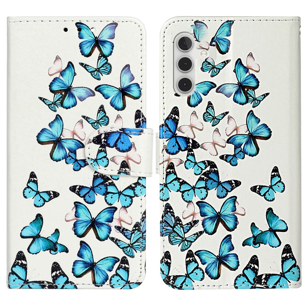 Samsung Galaxy A56 5G-skal Mönster PU-läder Flipfodral